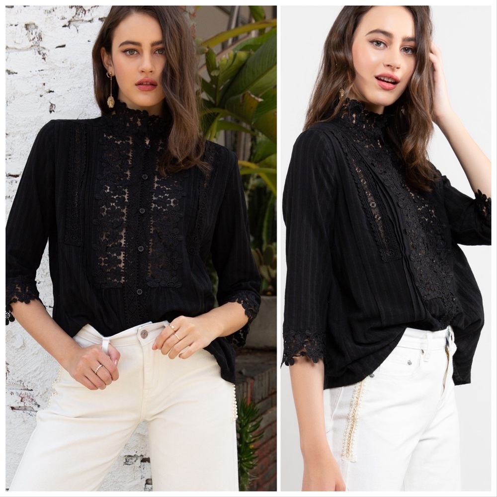 POL Authentic “Infamous” Lace Top - Picture 10 of 13